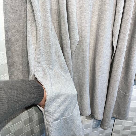 J. Jill Pure Jill Neutral Beige Open Front Cardigan Size Large Petite Earthy - Picture 3 of 14